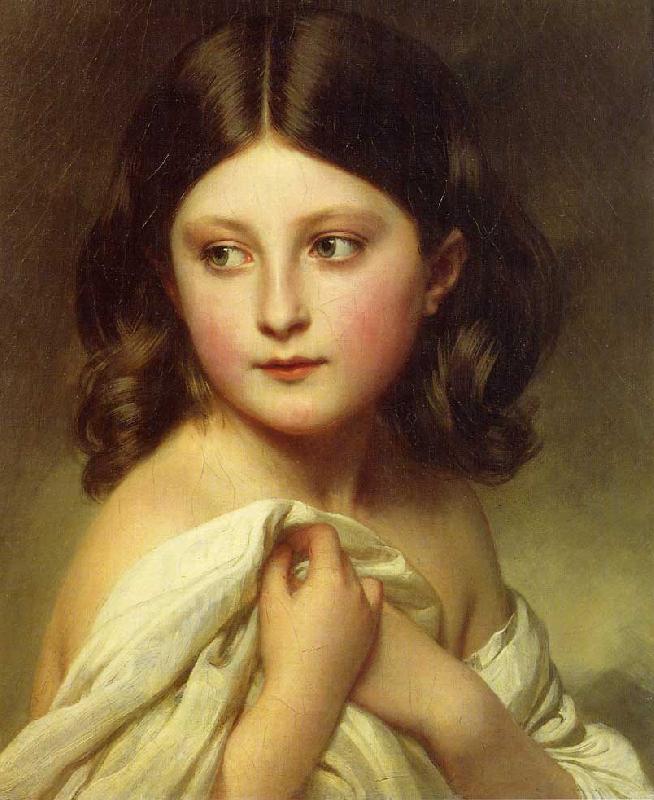 Franz Xaver Winterhalter A Young Girl called Princess Charlotte